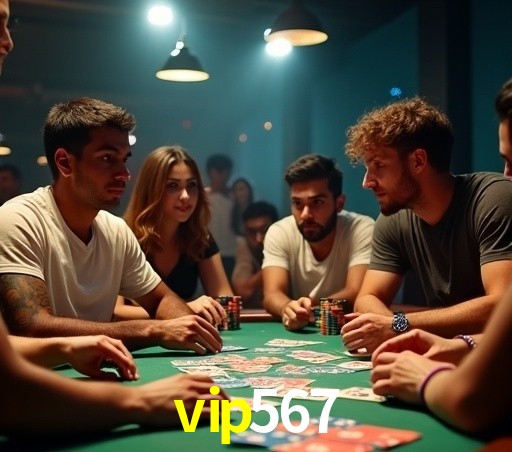 Interface moderna da plataforma vip567